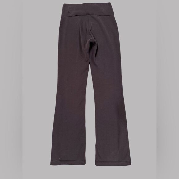 EUC Lululemon Brushed Softstreme Ribbed Zip Flared Pant 32.5" - Picture 4 of 14